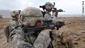 A majority of people polled said they approved the president's plan to send 30,000 more troops to Afghanistan.