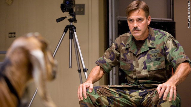 George Clooney in "The Men Who Stare at Goats," which opens Friday.