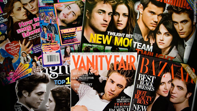 Robert Pattinson and Kristen Stewart have been on countless magazine covers.