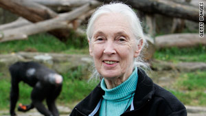 Jane Goodall, a famed primatologist, said Jackson liked to hear stories about animals and their habitats.