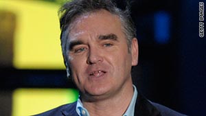 Morrissey reportedly collapsed on stage during a concert in Swindon.