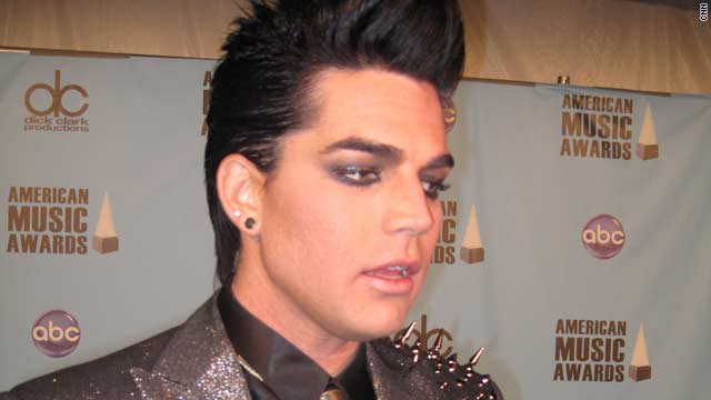 Adam Lambert told CNN, "I do feel like there's a bit of a double standard in the entertainment community" for men versus women.
