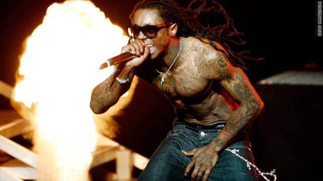 Lil Wayne, the best-selling artist of 2008, was detained in Laredo, Texas, after a concert.