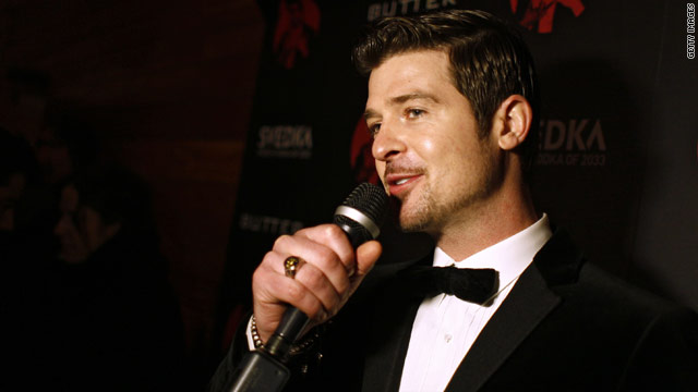 Robin Thicke offers listeners some "Sex Therapy" on his new album...