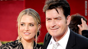 Charlie Sheen married real estate investor Brooke Mueller in May 2008.