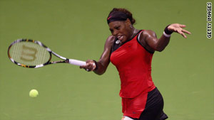 Serena Williams is seeking her second title at the season-ending event, having won it in 2001.