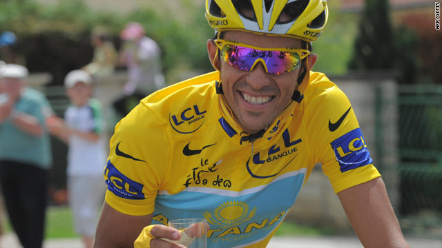 Contador enjoyed Tour de France glory with Astana earlier this year.
