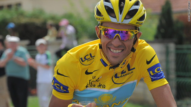 Alberto Contador will be hoping to celebrate another Tour de France victory with Astana next year.
