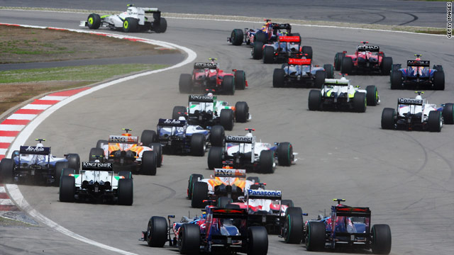 formula 1 2010 cars. All 13 Formula One teams will