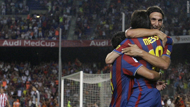 Messi and Ibrahimovic have been Barcelona's leading scorers this season.