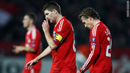 Football: Liverpool out despite win
