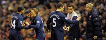 Arsenal fightback stuns Liverpool
