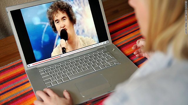 Susan Boyle's "Britain's Got Talent" performance was YouTube's most popular video of 2009.