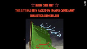 People who tried to access Twitter early Friday were redirected to a Web site from the "Iranian Cyber Army."