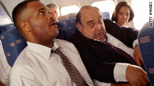 When dealing with the Talkative Airplane Seatmate, experts say you should be polite but firm.