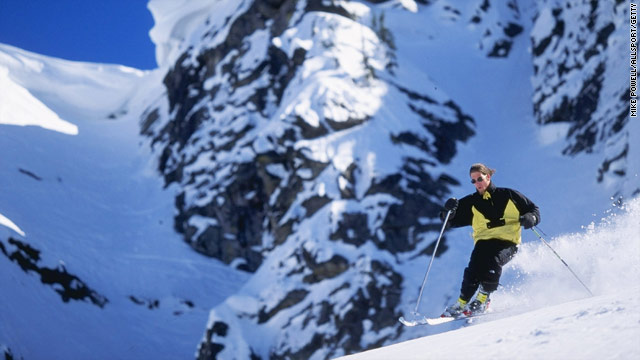 Whitewater Ski Resort is just outside of Nelson, a historic gold boomtown.