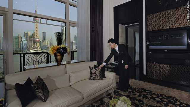 The new Peninsula Shanghai sits on a stretch of the historic Bund.