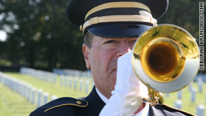 The bugler's final 'thank you'