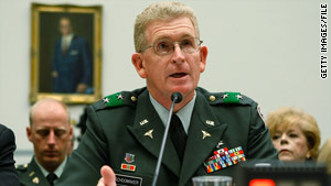 Lt. Gen. Eric Schoomaker, the Army Surgeon General, says soldiers in Afghanistan are more prepared for stress.
