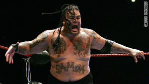 Known as "The Samoan Bulldozer," Edward Fatu was a member of the Anoa'i wrestling family.