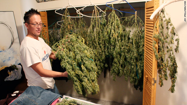 Zack Moore says he will make about $6,000 after six months of growing marijuana.