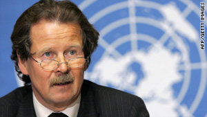 United Nations special rapporteur on torture Manfred Nowak did not accept the reason given for canceling his mission.