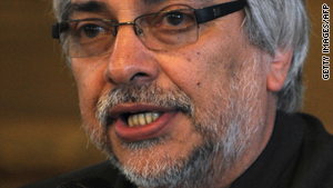 Paraguayan President Fernando Lugo was elected to a five-year term last year.