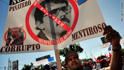Tens of thousands protest in Nicaragua