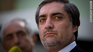 Abdullah Abdullah once served as foreign minister in President Hamid Karzai's government.