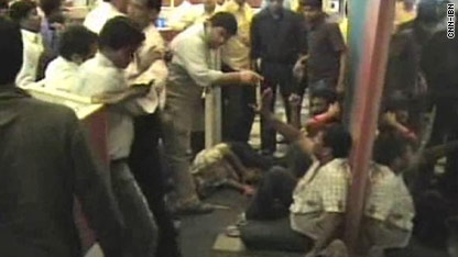 Right-wing activists storm TV station