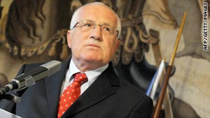 Czech president Vaclav Klaus has agreed to ratify the Lisbon Treaty.