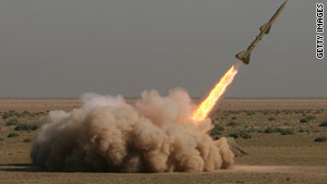 Iran test-fired missiles in September amid heightened tension over the country's nuclear program.