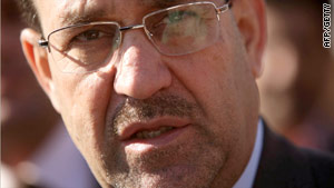 Iraqi PM Nuri al-Maliki hopes the new election law will help strengthen national unity.