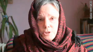 Nora Shourd asks for the hikers' release in a video directed at Iran's supreme leader. It's posted on YouTube.