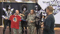 Meeting KISS trumps Purple Heart