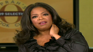 Oprah Winfrey talks about the book