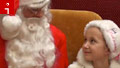 6-year-old grills Santa