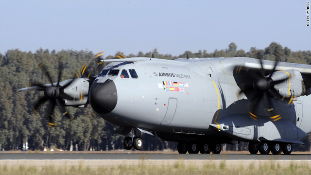 The much delayed and over-budget A400M aircraft finally flew for the first time last month.