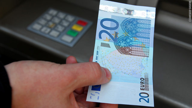 Fears about the Irish economy have pushed down the value of the euro against the dollar.