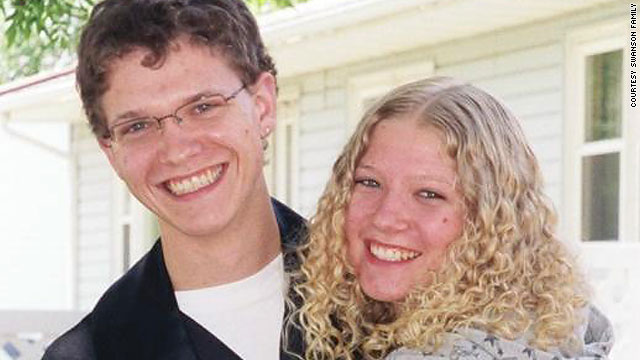 Minnesota college freshman Brandon Swanson, shown with his sister, Jamine, disappeared in May 2008.