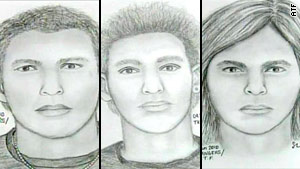 The Bureau of Alcohol, Tobacco, Firearms and Explosives released the sketches Friday at a news conference.