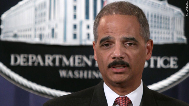 Attorney General Eric Holder on accused terrorists: "We need not make more of these people than they are."