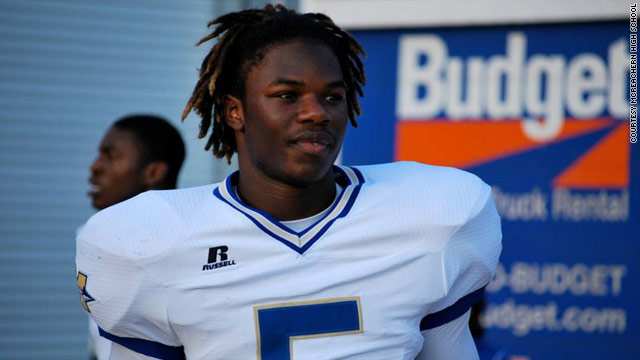 Rajaan Bennett, 18, was his high school's star running back, and won a full scholarship to Vanderbilt University.