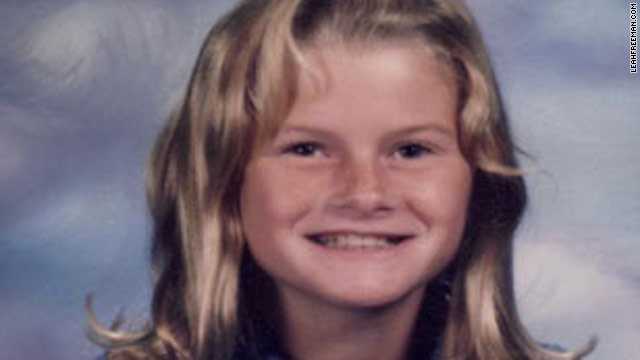 Leah Freeman, 15, disappeared on June 28, 2000. Her body was found a month later on the outskirts of a neighboring town.