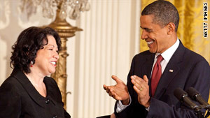 In 2009, President Obama nominated Sonia Sotomayor 25 days after a court vacancy was announced.