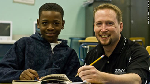 Many students saw slain middle school Principal Brian Betts as a fun-loving father figure.