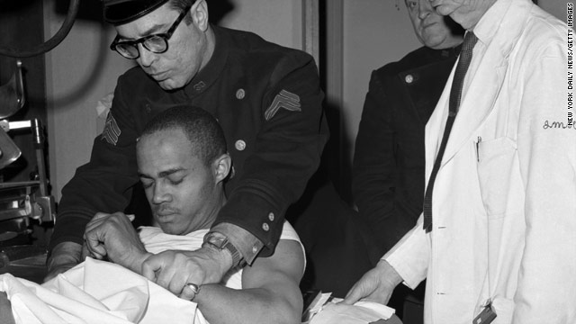 Thomas Hagan was captured shortly after the assassination of Malcolm X on Feburary 21, 1965.