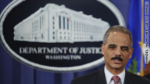 Attorney General Eric Holder and several city police chiefs met Wednesday to talk about Arizona's new immigration law.