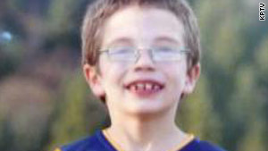 Kyron Horman's stepmother said she last saw him walking in the hallway of his elementary school on June 4.