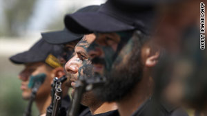 Support for groups deemed terrorists by the U.S., like Hamas, pictured here, can be criminalized, says the high court.